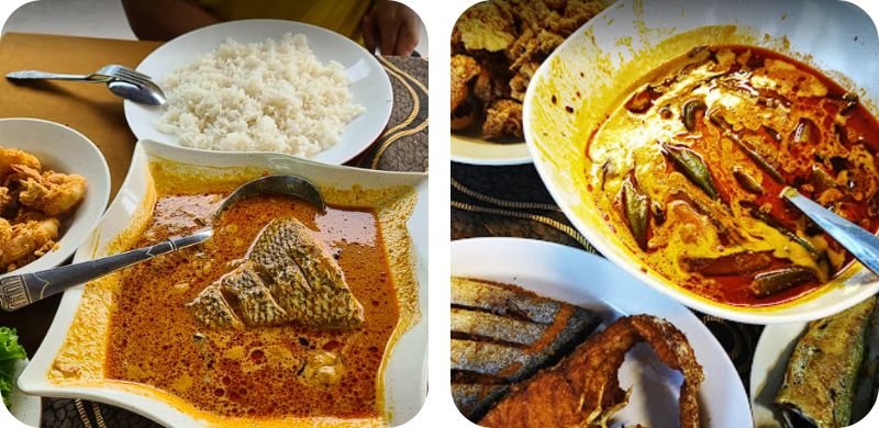 35 Tempat Makan Menarik Di Langkawi Paling Sedap 17 Imej Menu Halim Gp Gulai Panas Airport
