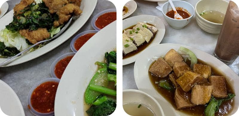 45 Tempat Makan Best Di Ipoh Paling Sedap dan Popular 14 Imej Menu IPOH Hainan Chicken Rice