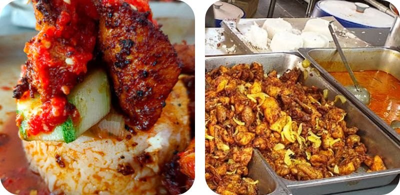 Imej Menu Nasi Kukus Malaya Ayam Cincang Shah Alam