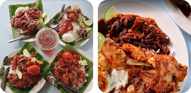 Imej Menu Nasi Lemak Antarabangsa