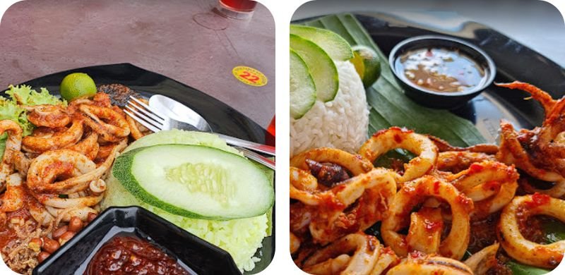 Imej Menu Restoran Temolek - Asam Pedas Melaka & Gerang asam warisan