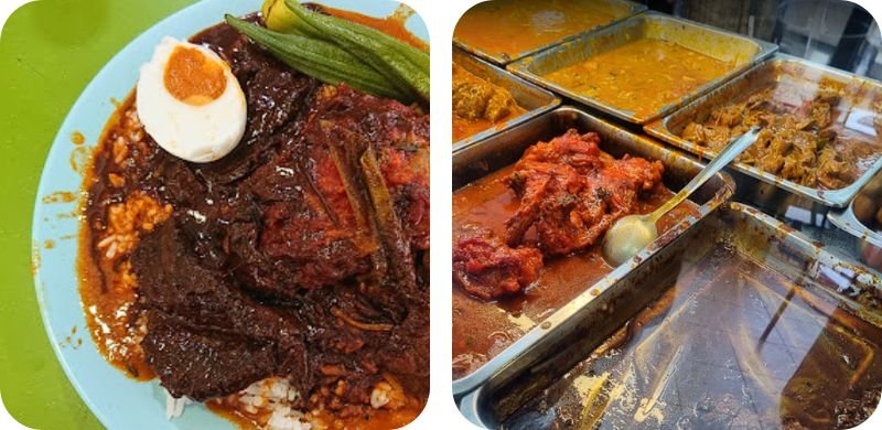 55+ Tempat Makan Menarik Di Penang Waktu Pagi & Malam 15 Imej Menu Nasi Kandar Pokok Ketapang
