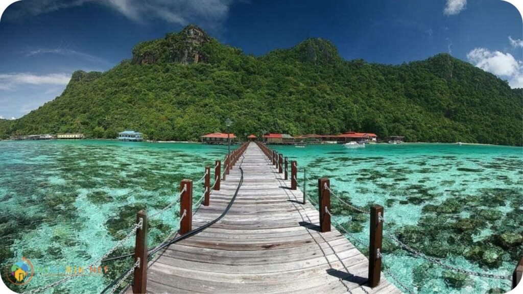 Imej Pulau Bohey Dulang dan Pulau Bodhgaya