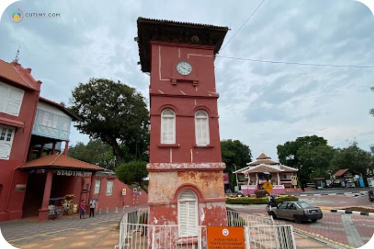 15+ Tempat Menarik Di Bandar Hilir Melaka Paling Best 4 Imej Tan Beng Swee Clock Tower