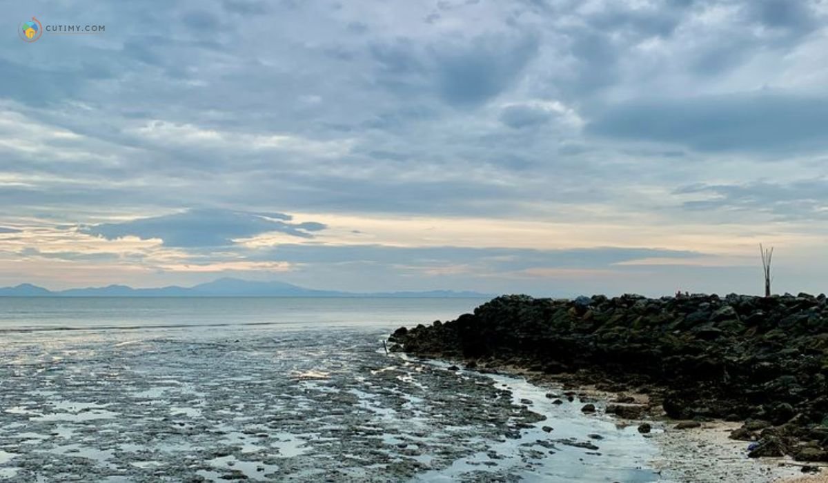 10+ Tempat Menarik di Perlis Waktu Malam yang Menakjubkan 1 imej Persisiran Pantai Kuala Perlis_ Momen Romantik di Tepi Pantai