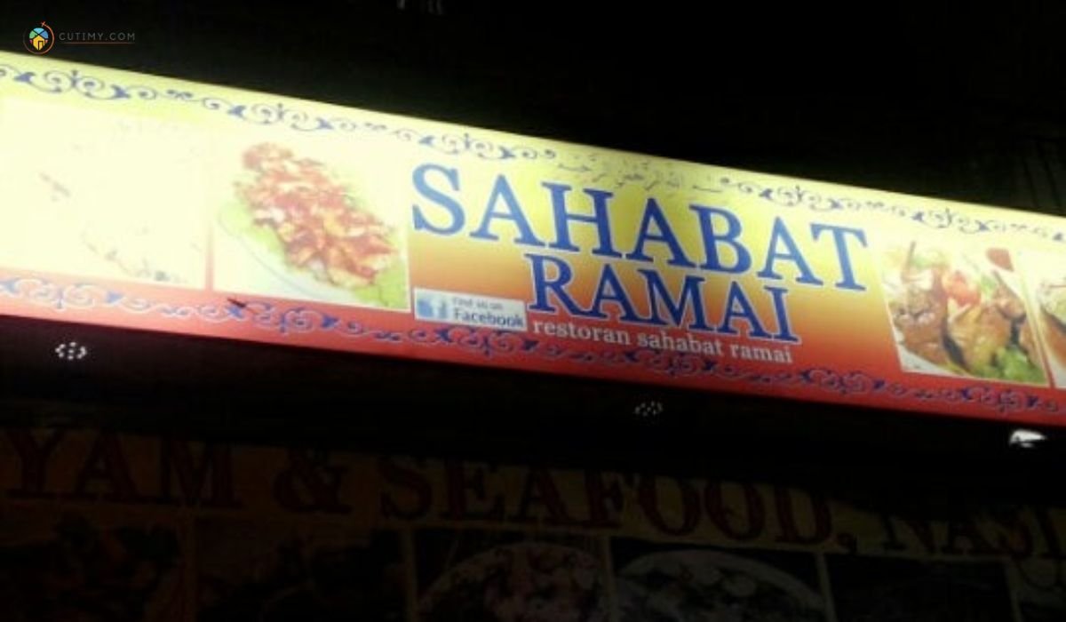 17+ Tempat Makan Menarik di Slim River Paling Sedap 10 imej Restoran Sahabat Ramai RMJ