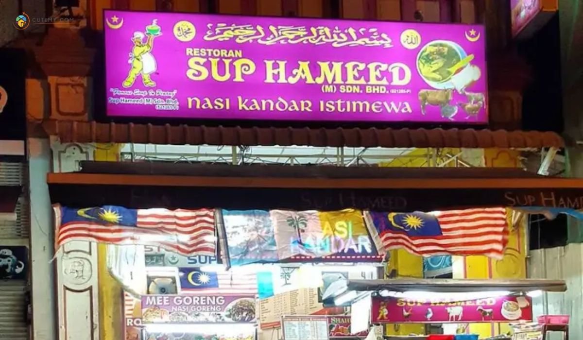 13+ Tempat Makan Menarik di Georgetown Best Terkini 2 imej Sup Hameed