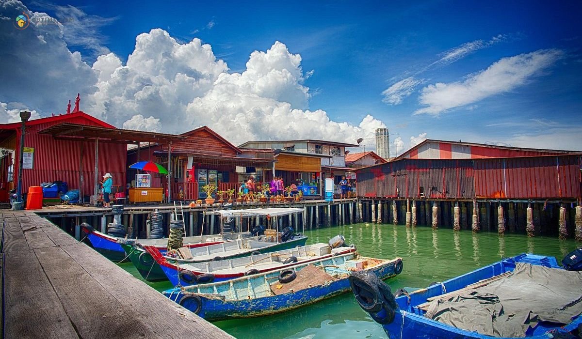 imej Tempat Menarik di Georgetown Clan Jetties of Penang