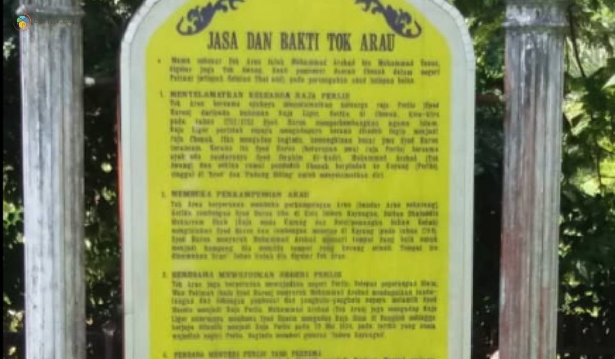 10 Tempat Bersejarah di Perlis Paling Menakjubkan 5 imej Makam Tok Arau Perlis