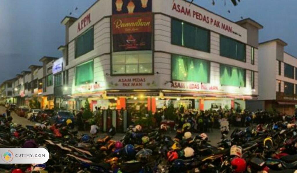imej Asam Pedas Pak Man, Tempat Makan Malam di Melaka