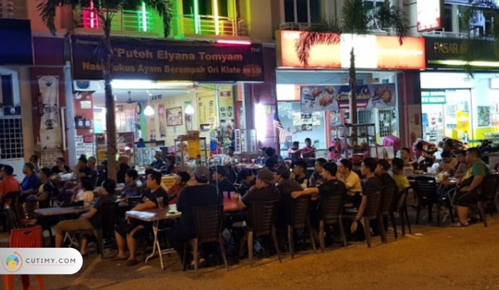 imej Tempat Makan Malam di Melaka, D'Puteh Elyana Tomyam